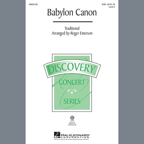 cover: Babylon Canon, Roger Emerson