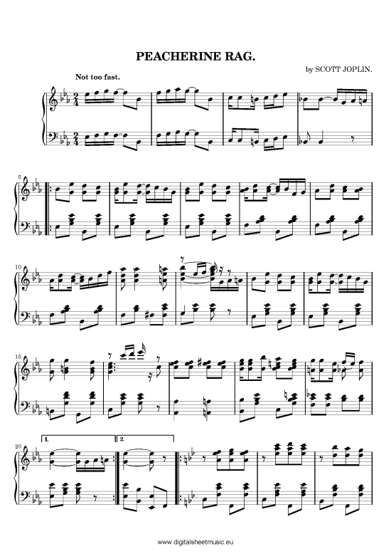 Peacherine Rag 