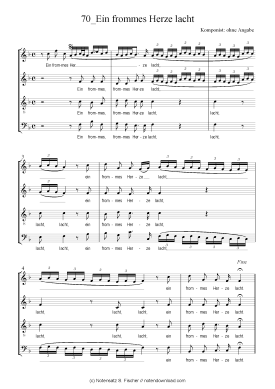 Product picture to: Ein frommes Herze lacht 