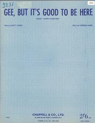 Produktbild zu: Gee, But It's Good To Be Here