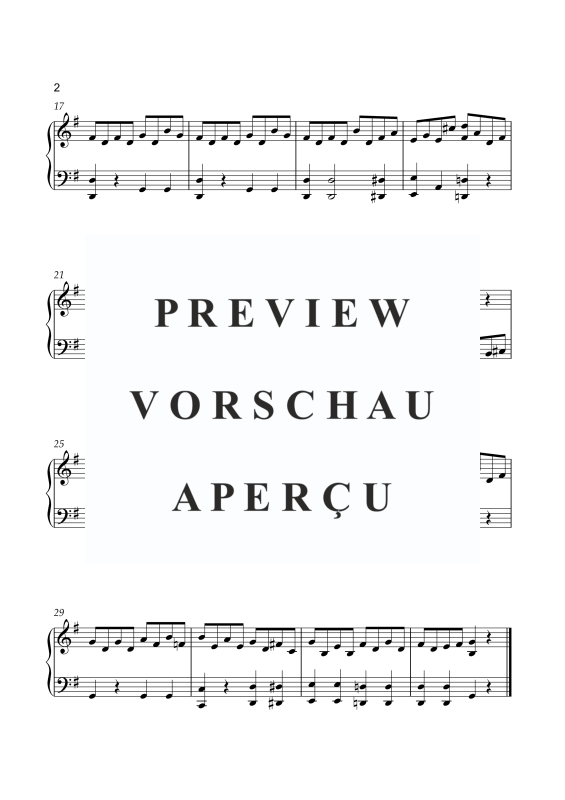 Produktgalerie: Seite 7 von 8 Europahymne - Ode an die Freude, , Posaune und Klavier