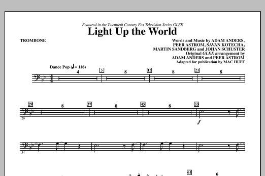 Product picture to: Light Up The World - Trombone