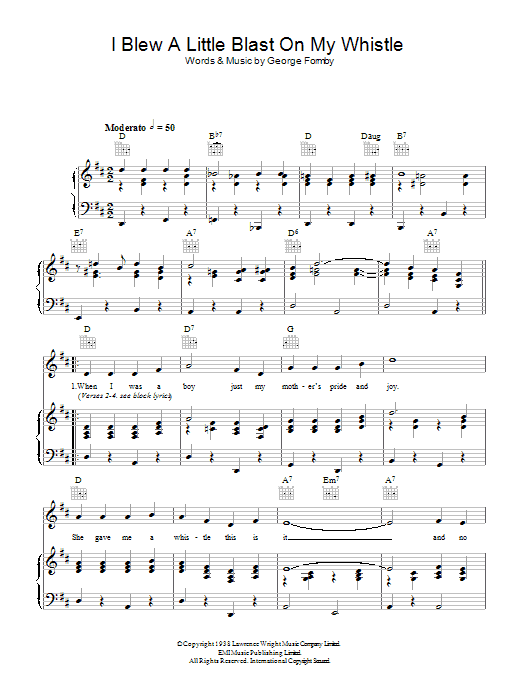 Produktbild zu: I Blew A Little Blast On My Whistle