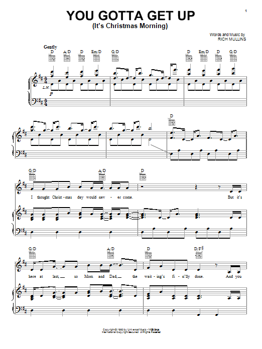 Produktbild zu: You Gotta Get Up (It's Christmas Morning)