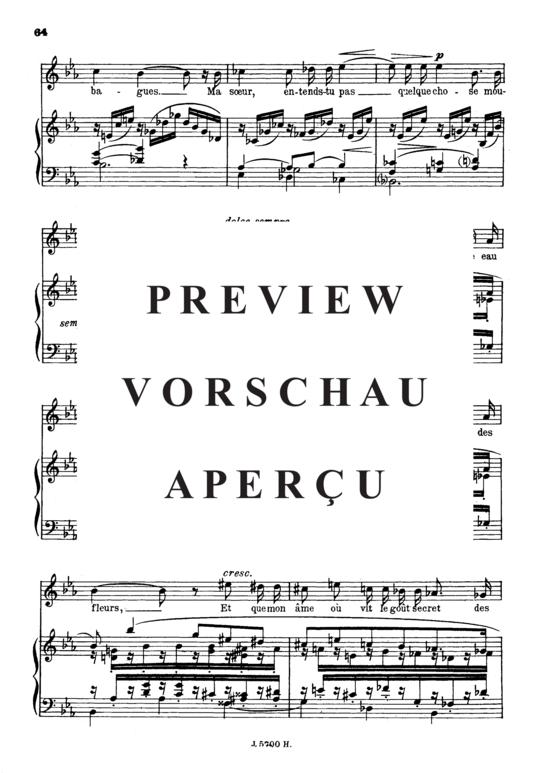 Product gallery: Page 3 of 5 Soir Op.83 No.2, , High Voice and Piano