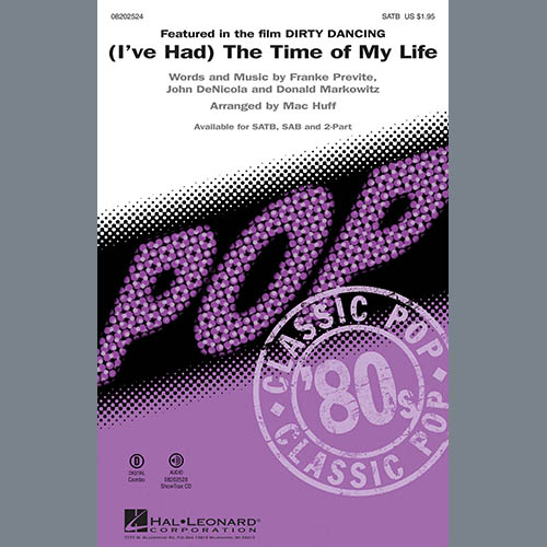 Product picture to: (I've Had) The Time Of My Life (arr. Mac Huff)