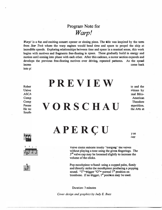 Produktgalerie: Seite 3 von 21 Warp! , , (Blechbläserquintett)