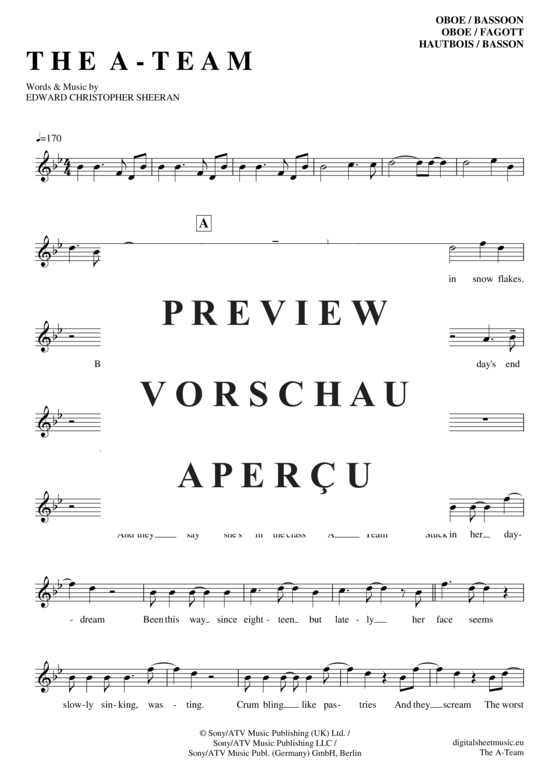 Product picture to: The A-Team - Sheeran, Ed