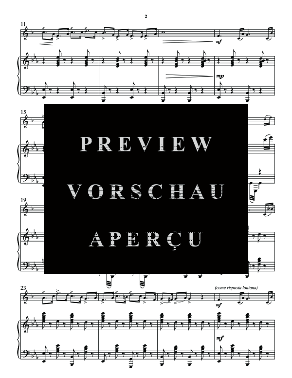 Produktgalerie: Seite 6 von 11 Soldier´s Chorus, , (Trompete in B und Klavier)