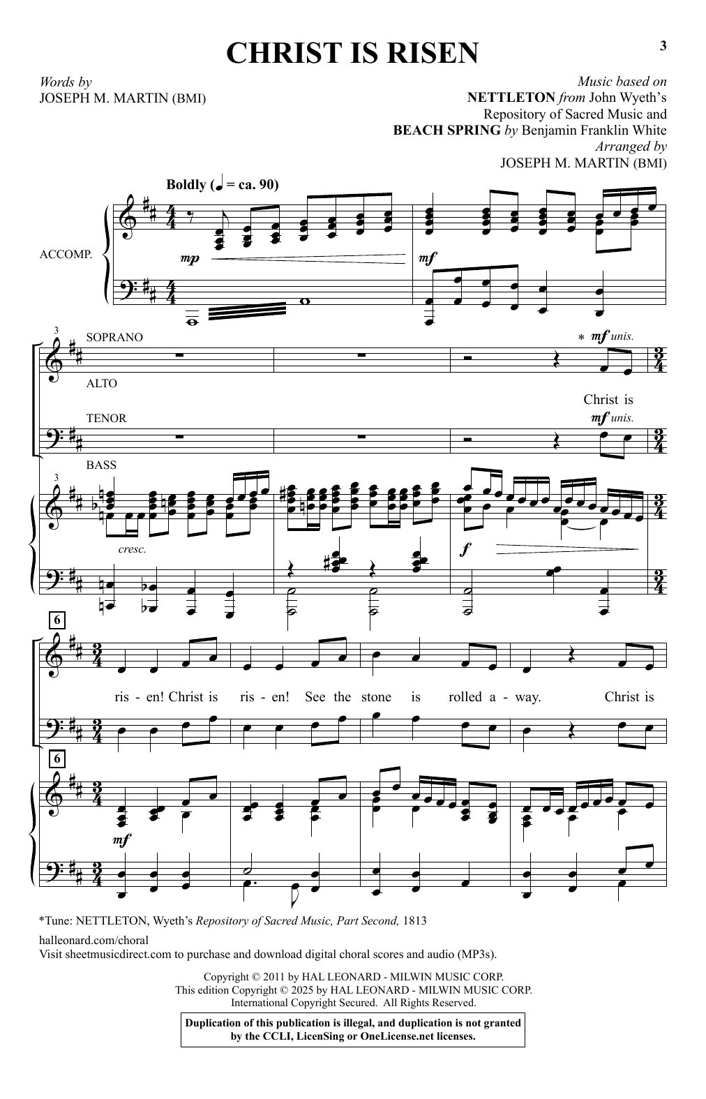 Produktgalerie: Seite 1 von 1 Christ Is Risen, Joseph M. Martin, Chor