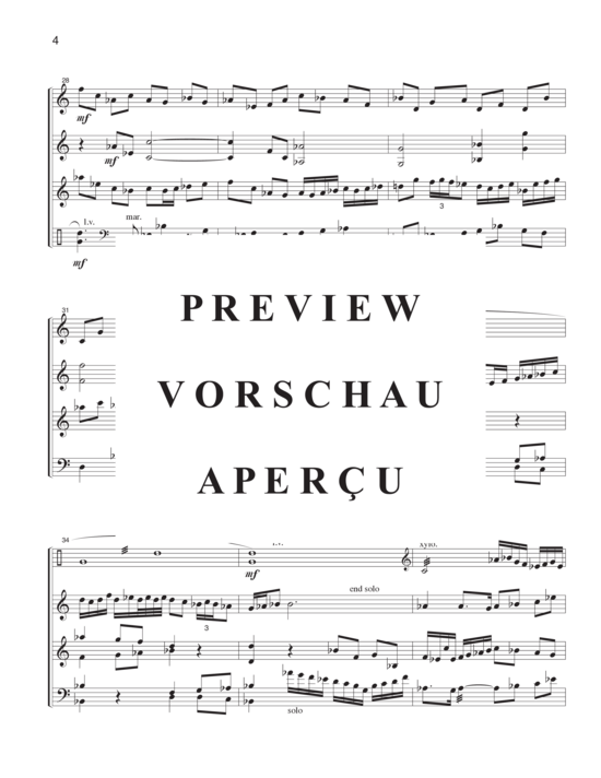 Product gallery: Page 7 of 21 Overture for Percussion , , (4 percussionists)