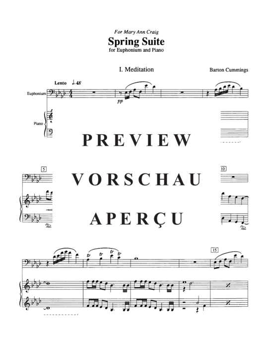 Product gallery: Page 3 of 18 Spring Suite , , (euphonium + piano)