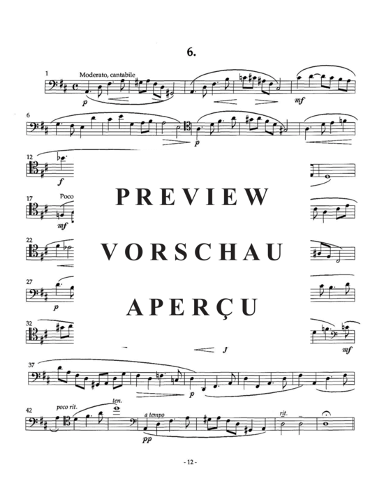 Product gallery: Page 15 of 21 Twenty-five Characteristic Etudes , , (Tuba Solo)