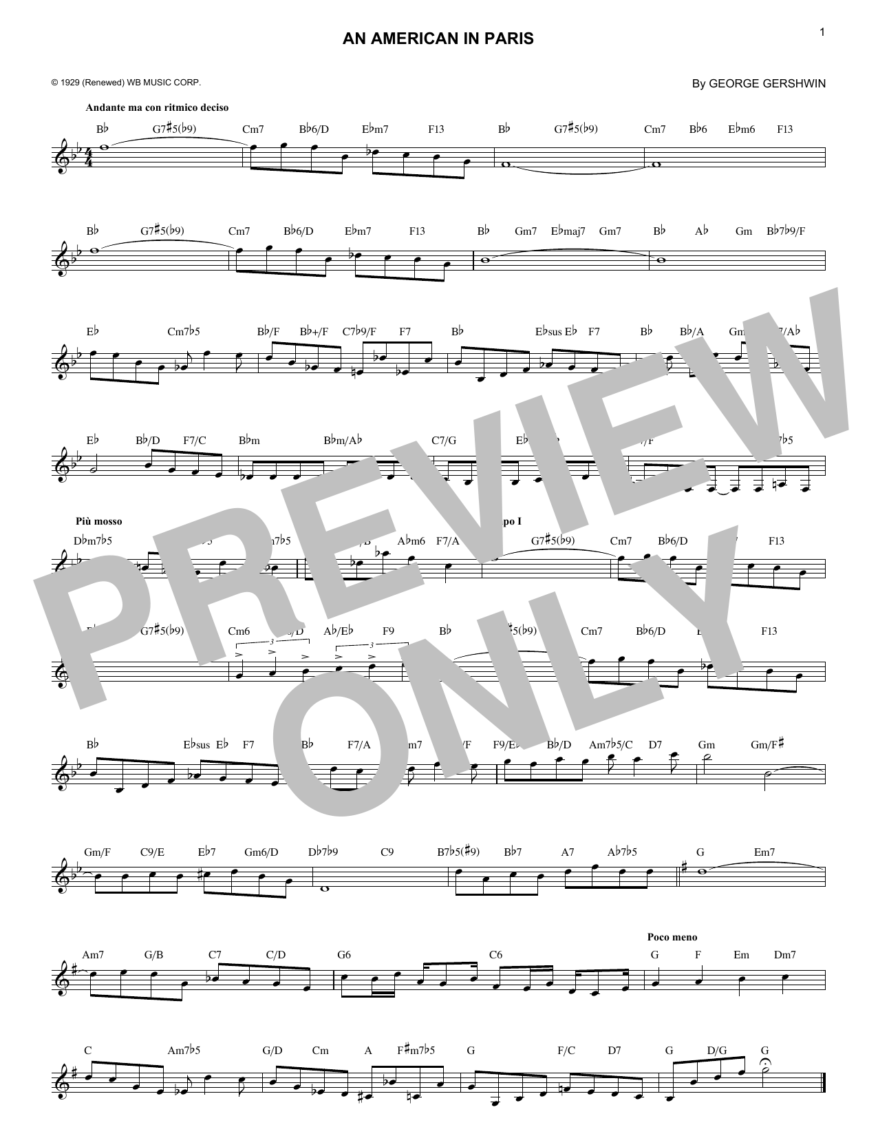 Product picture to: An American In Paris