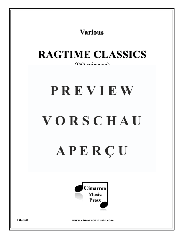 Produktgalerie: Seite 2 von 11 90 Ragtime Classics, , Blechbläser Quartett - Einzelstimmen