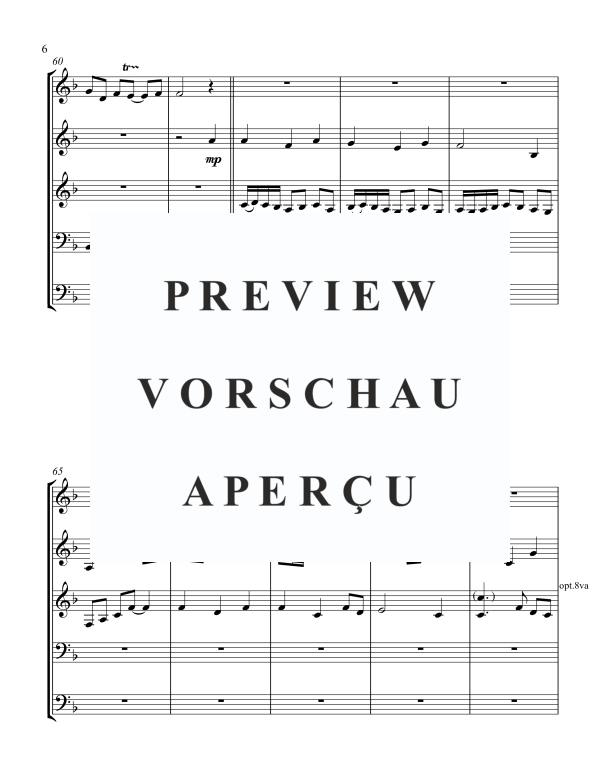 Produktgalerie: Seite 8 von 11 Bless Be the Ties that Binds, , Blechbläser Quintett