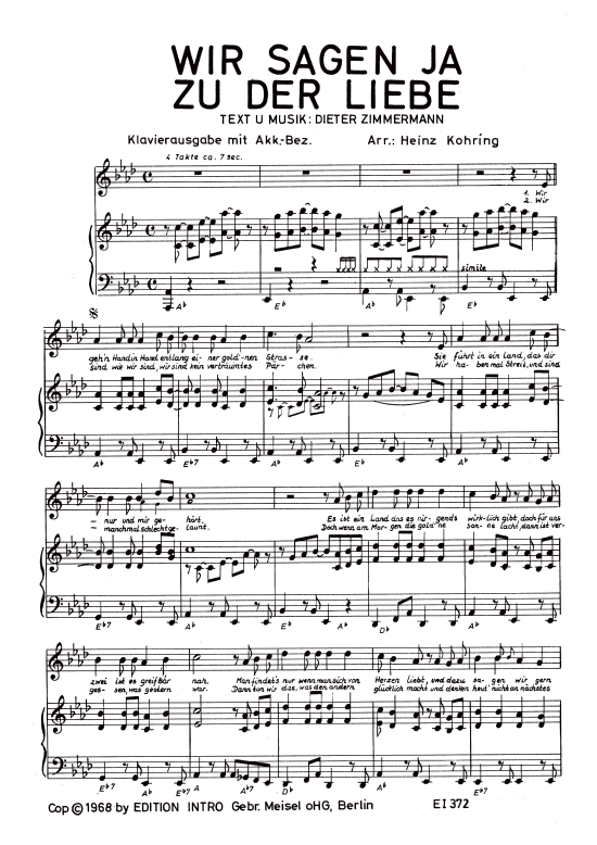 Produktbild zu: Wir sagen ja zu der LiebeHoward Carpendale