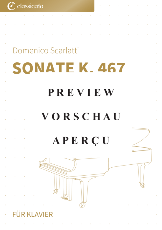 Produktgalerie: Seite 2 von 8 Sonate K. 467 , , Klavier Solo