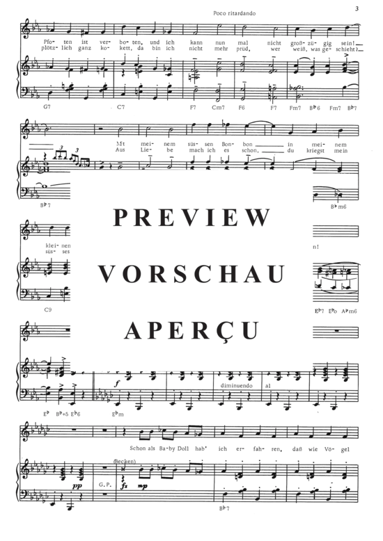 gallery: Das Lied vom süssen Bonbon , , (Klavier + Gesang)