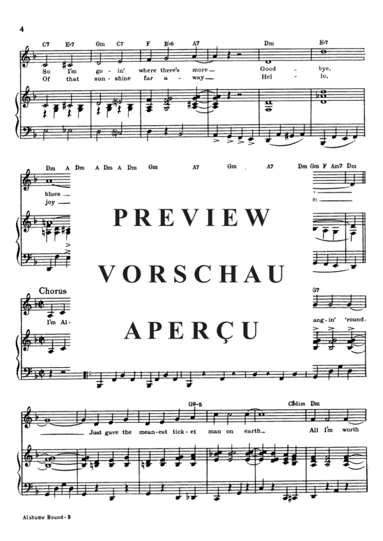 Produktgalerie: Seite 4 von 8 Alabamy Bound , Henderson, Fletcher  , Klavier und Gesang