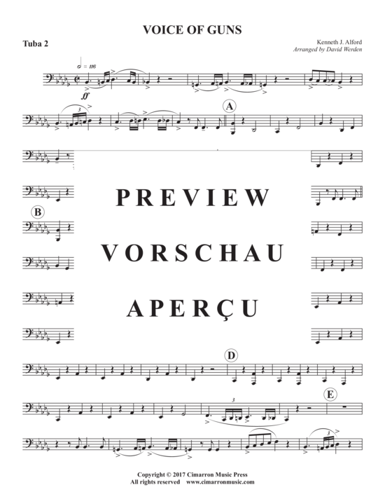 Product gallery: Page 18 of 19 Voice of Guns , , (Tuba Quartett EETT)