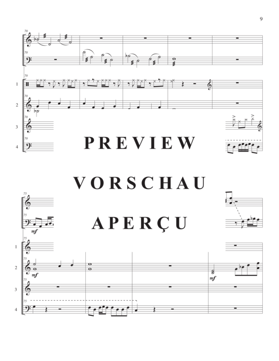 Product gallery: Page 14 of 21 Concerto for Marimba and Percussion Ensemble , , (marimba solo and 4-part percussion ensemble)