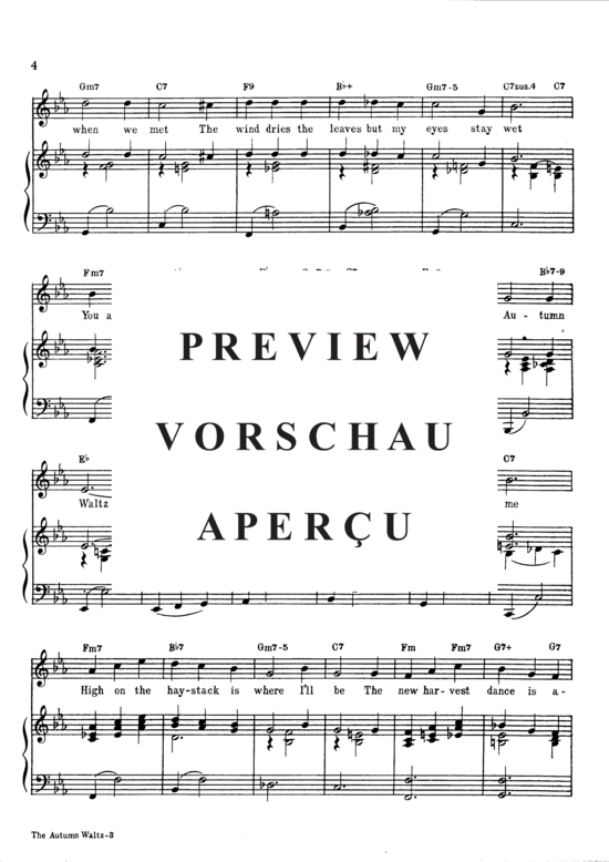 Produktgalerie: Seite 5 von 8 The Autumn Waltz , Bennett, Tony   , Klavier und Gesang