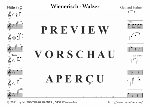 Product gallery: Page 7 of 11 Wienerisch - Walzer, , (large wind orchestra)
