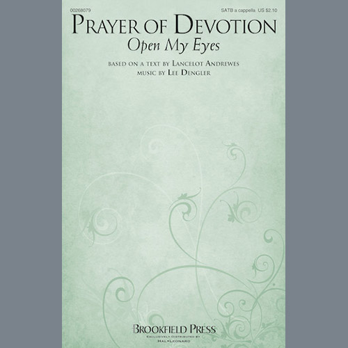 cover: Prayer Of Devotion (Open My Eyes), Lee Dengler, Chor