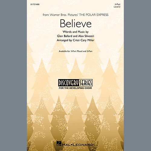 cover: Believe (from The Polar Express) (arr. Cristi Cary Miller), Josh Groban, Chor