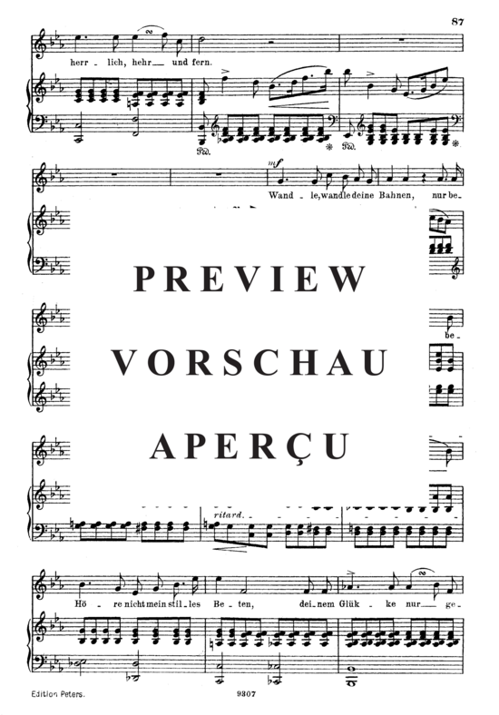 Product gallery: Page 3 of 5 Er, der Herrlichste von allen, Op.42 No.2, , High Voice and Piano