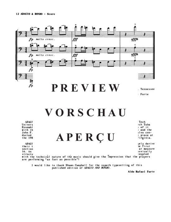 Product gallery: Page 14 of 21 Adagio and Rondo , , (Tuba Quartett EETT)