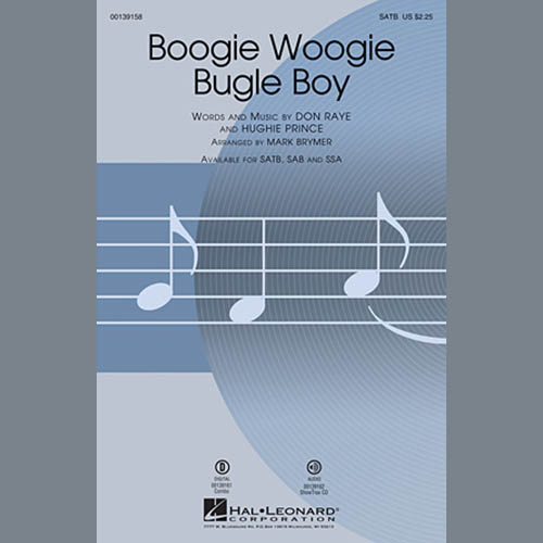 cover: Boogie Woogie Bugle Boy (arr. Mark Brymer), The Andrews Sisters