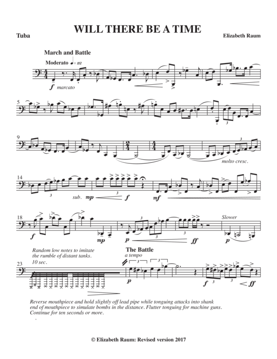 Product picture to: Will There Be A Time Elizabeth Raum