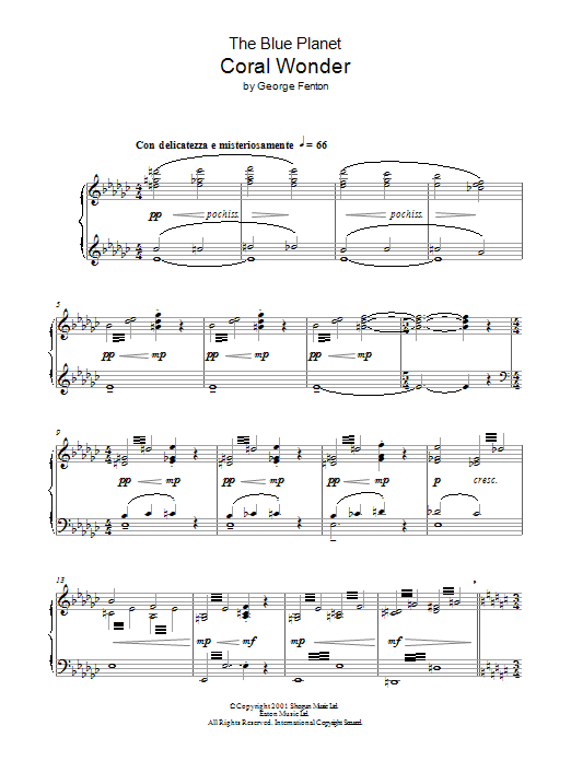 Produktbild zu:  The Blue Planet: Coral Wonder - George Fenton