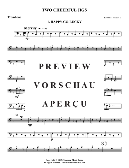 Produktgalerie: Seite 12 von 15 Two Cheerful Jigs , , (Blechbläser-Quintett)