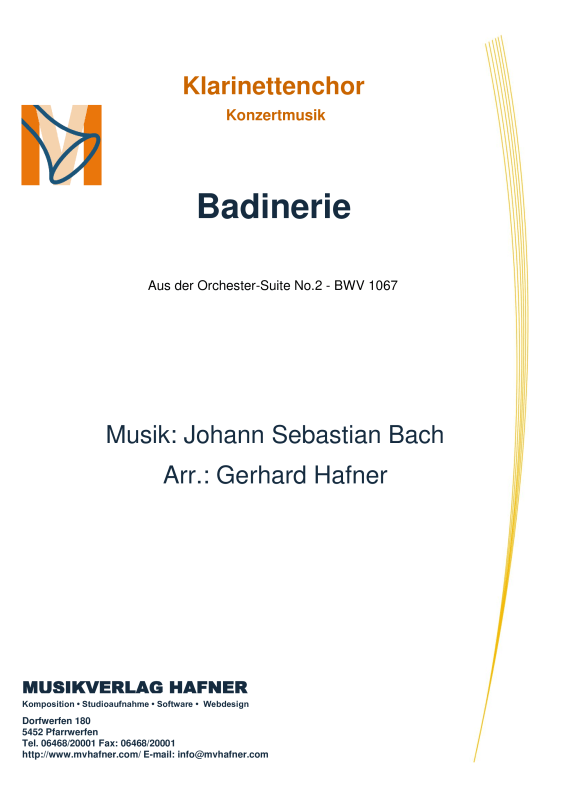Product picture to: BadinerieJohann Sebastian Bach