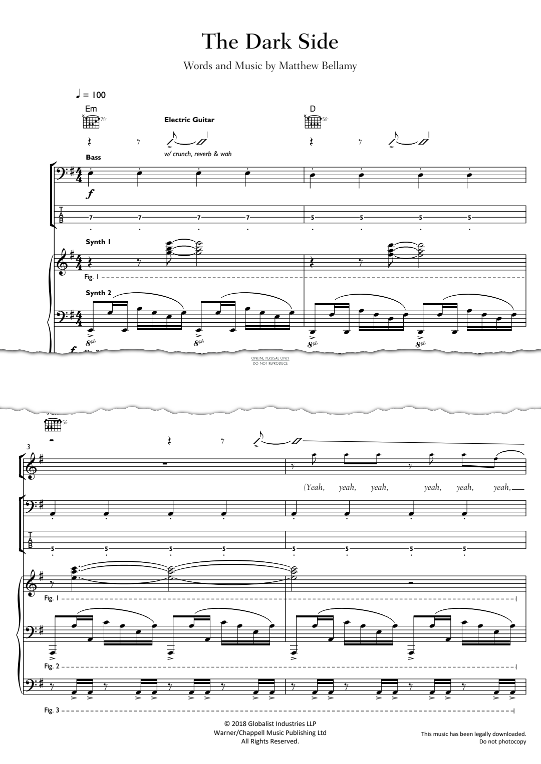 gallery: The Dark Side, Muse