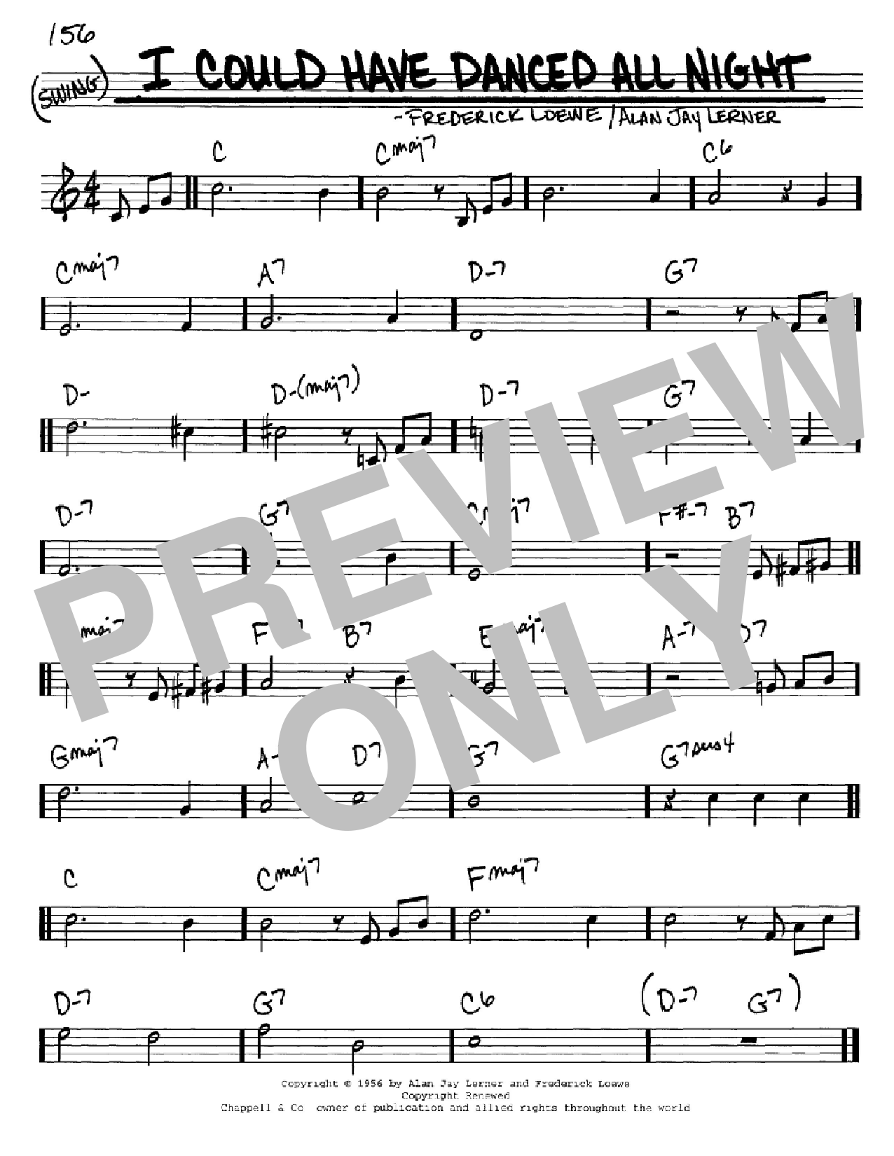 Produktbild zu: I Could Have Danced All Night