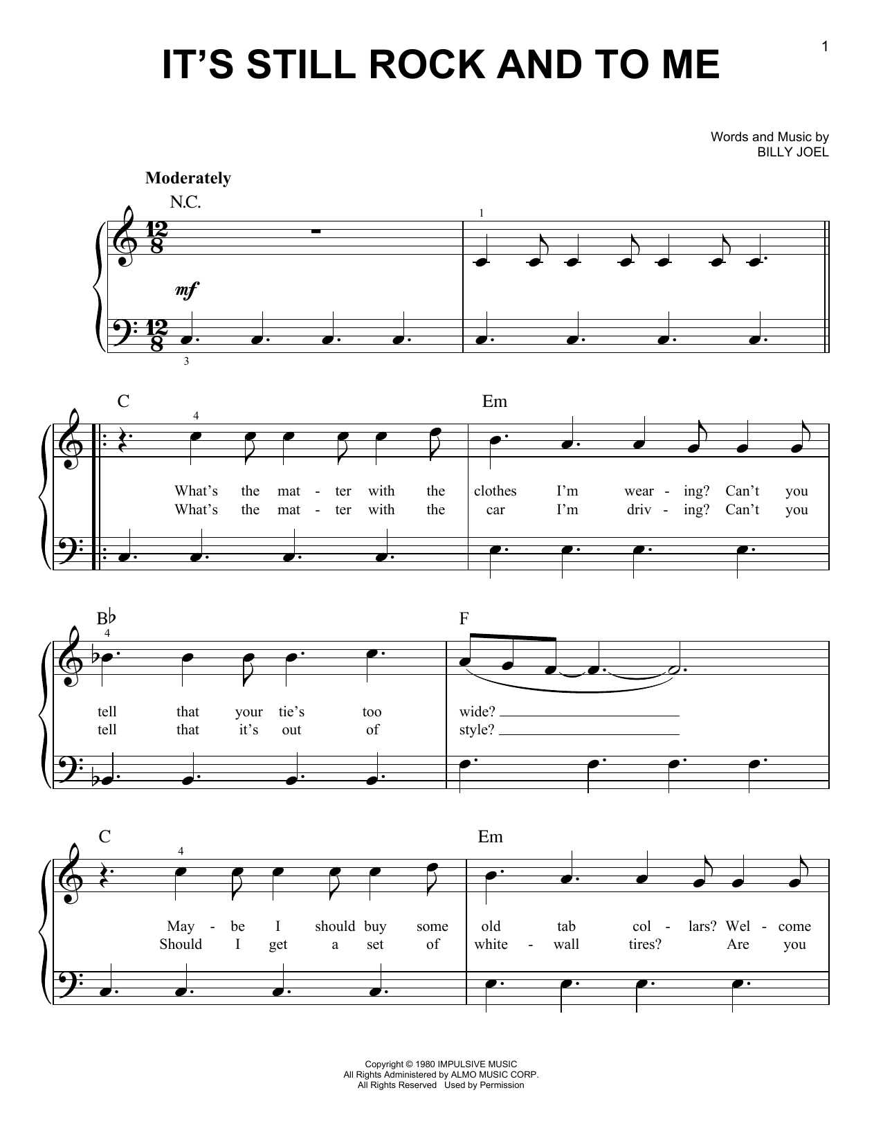 Produktbild zu: It's Still Rock And Roll To Me