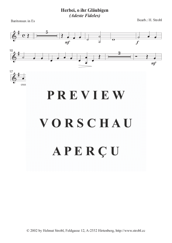 gallery: Adeste Fideles, , Saxophonquintett AATTB