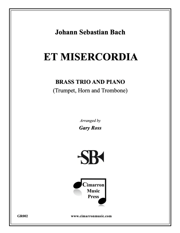 cover: Et Misericordia, , BlechblÀser Trio und Klavier