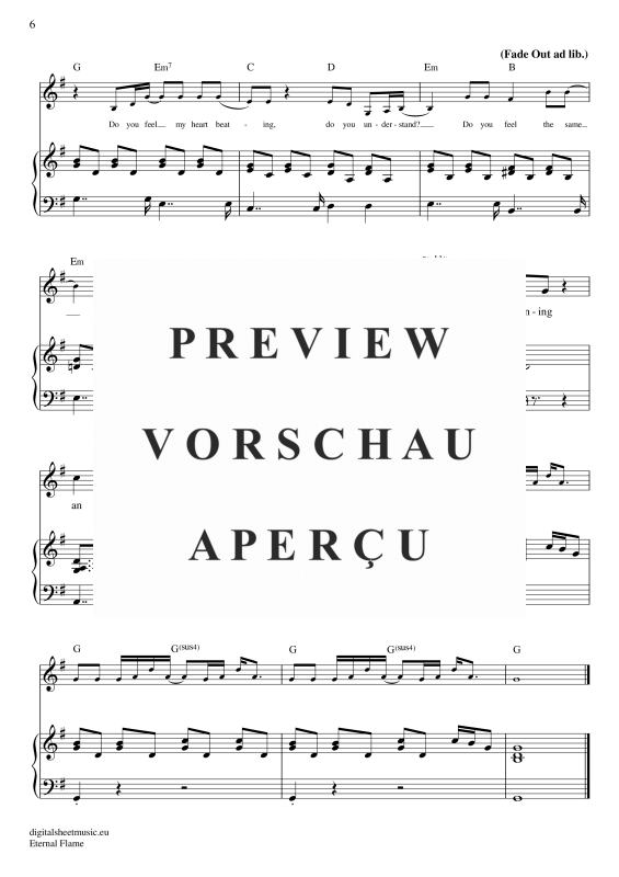 gallery: Eternal Flame , Kitten, Atomic, Voice with Piano Accompaniment