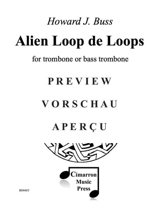 Product gallery: Page 2 of 9 Alien Loop de Loops , , (trombone/bass trombone and electronic recording)