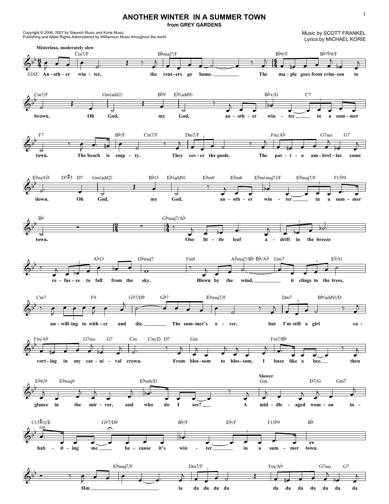 Produktbild zu: Another Winter In A Summer Town