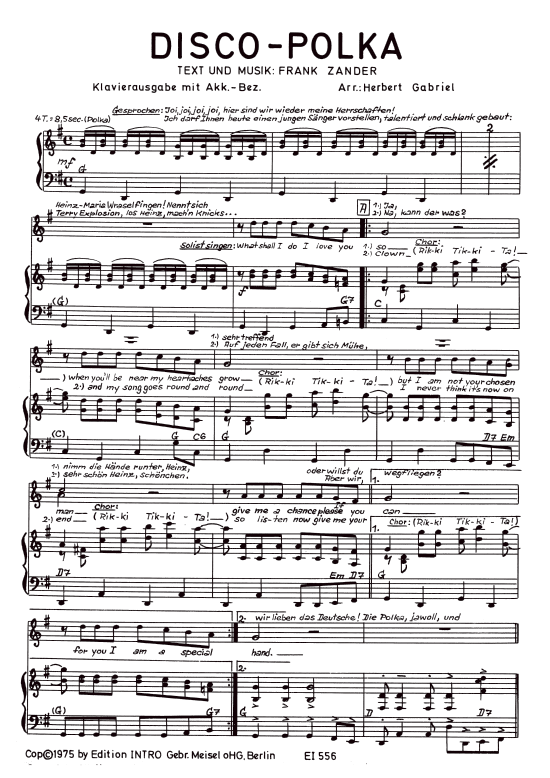 Produktbild zu: Disco PolkaFrank Zander