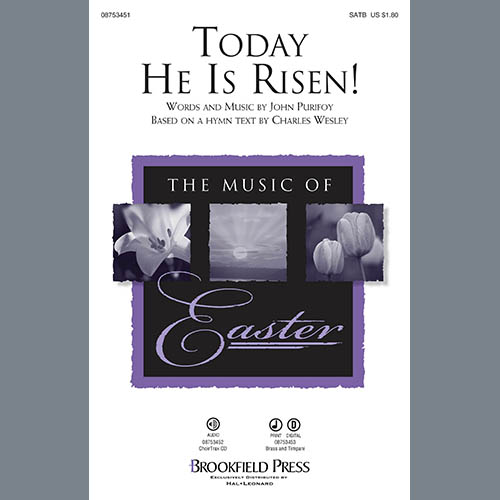 cover: Today He Is Risen! - Timpani, John Purifoy, Chor