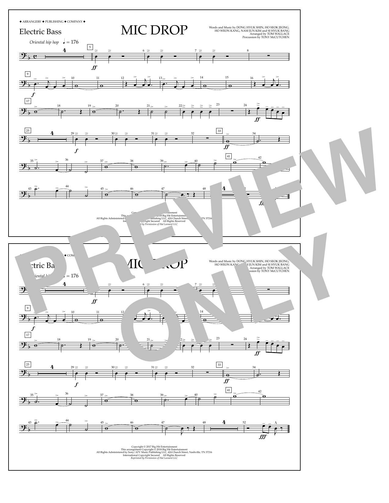 Product picture to: Mic Drop - Electric Bass