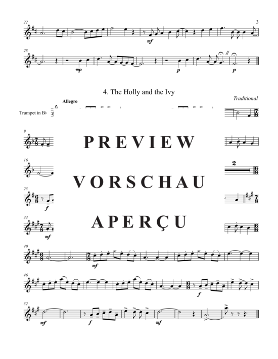 Produktgalerie: Seite 12 von 21 4 Weihnachts-Trios , , (Trp B, Horn F/Pos, Pos)