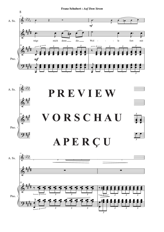 Product gallery: Page 9 of 21 Auf Dem Strom , , (vocals, alto saxophone + piano)